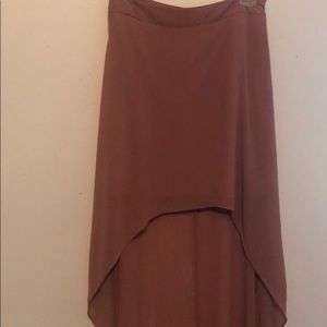 High low skirt